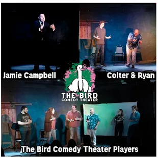 a group of people on stage