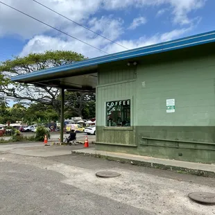 Exterior from the parking lot.