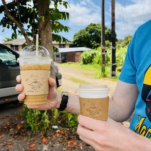 Iced Almond Milk Latte