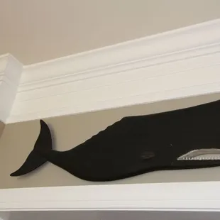 Carved Whale from the Bird Store