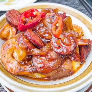 BBQ Shrimp and Grits