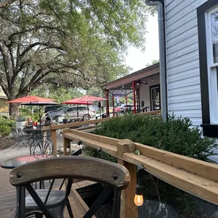 Deck dining