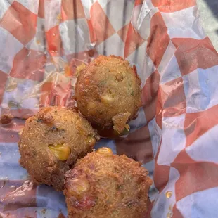 Poblano Corn Fritters