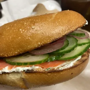 Lox Bagel