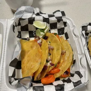 4 Piece Shrimp Quesabirria Taco