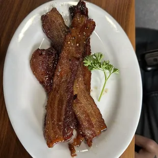 Billionaire Bacon 4 pieces for $15 on 12/14/24