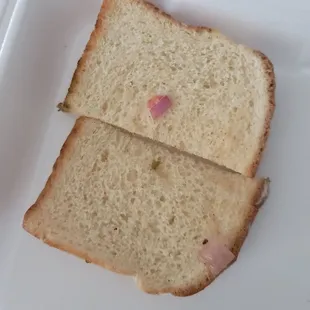 """Toast""" that was obviously not toasted at all...