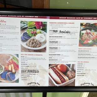 menu, sushi and sashimi