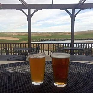 Great view from the patio!