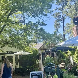 The front entrance. So charming