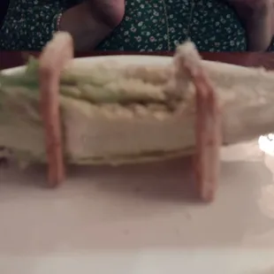 Caesar salad - Weirdest. Salad. Ever. And not that tasty.