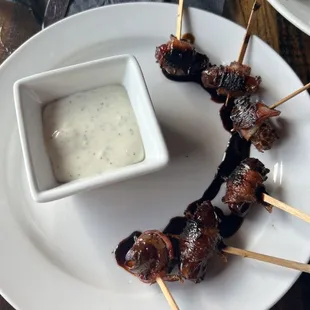 Bacon Wrapped Dates