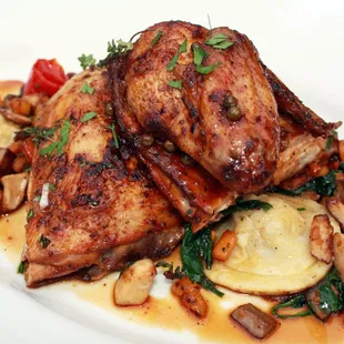 a plate of food