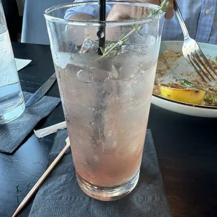 Bourbon Thyme cocktail