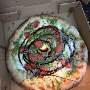 Tomato Caprese Pizza $11