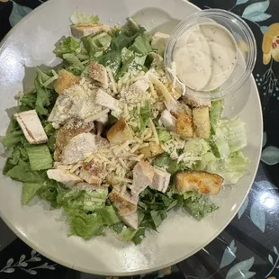 Caesar Salad with grilled chicken