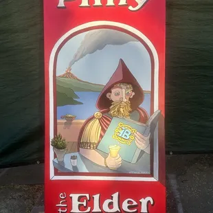 New Pliny The Elder sign for The Bistro's 29th Year Celebration!