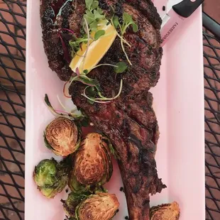 Bison Tomahawk Steak Special!