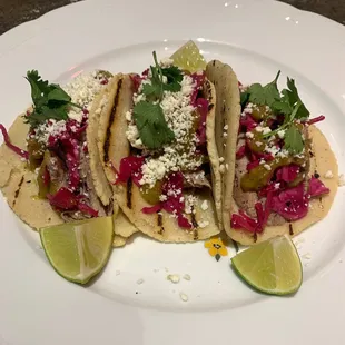 Duck Confit Taco Appetizer
