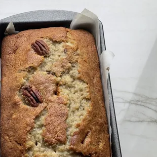 Banana nut loaf