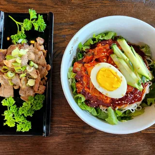 Kimchi Bibim-guksu Combo