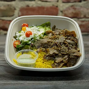 L&amp;B Gyro Rice Bowl