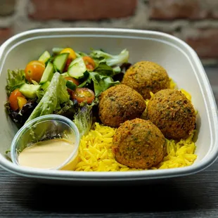 Falafel Rice Bowl