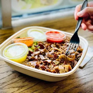 Gyro Rice Bowl