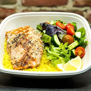 Salmon Rice Bowl