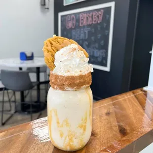 If you can dream it up...we can build it out. Brownie peanut butter shakes are off the hook.