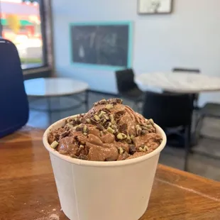 Chocolate with your choice of extra goodness makes everyone happy.