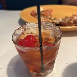 And the perfect way to end a lovely meal! Thanks Kate!