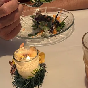 From a great salad..