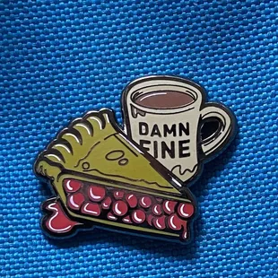 Damn Fine pin