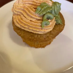 Pumpkin cupcake