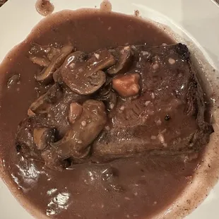 Flat iron steak with B.I.G. Style