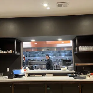 sushi and sashimi, interior