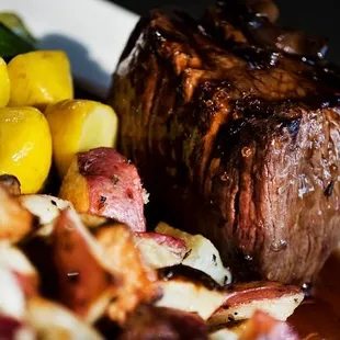 steak, food