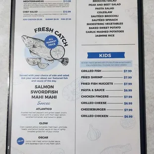 menu, sushi and sashimi