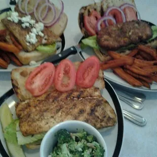 Blackened Mahi Sandwich