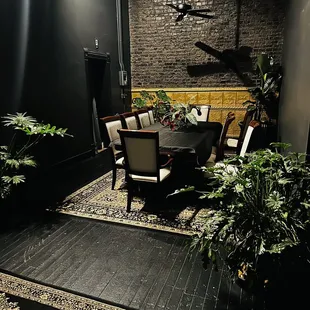 Common area outside of rooms.