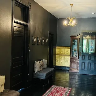 Main Hallway with guest rooms 1, 2, and 3.