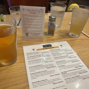 Modelo, Long Island, summer cocktail menu and wine menu