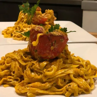 Tarragon Maine Lobster Pasta