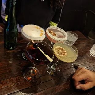 drink, oysters and mussels