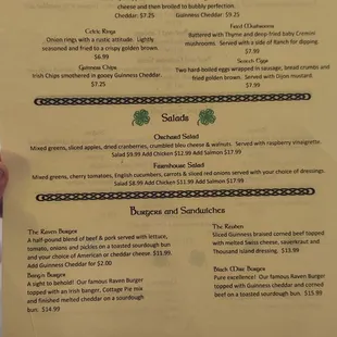 More menu