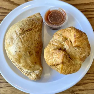 Potato, Egg &amp; Cheese Hand Pie and Bacon Cheddar Croissant - mmm! (03/09/24)