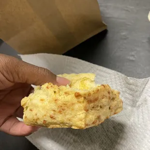 Bacon Jalapeño cheddar biscuit. This is what I'm coming back for. Melts in your mouth biscuit omg.