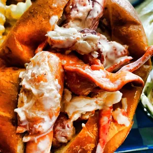 New England Lobster Roll Sandwich