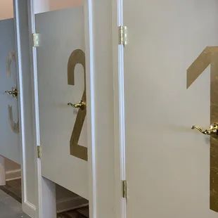 Cute dressing rooms... very spacious